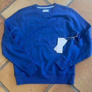 Brand new Saturdays garment dyed crew neck sweatshirt